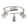 Eglo TRAVALE Ceiling Light LED matt nickel, 3-light sources