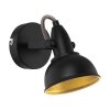 Eglo THORNTON Wall Light gold, black, 1-light source