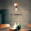 Brilliant Avia Pendant Light Light wood, black, 1-light source