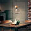 Brilliant Avia Pendant Light Light wood, black, 1-light source