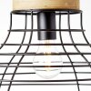 Brilliant Avia Pendant Light Light wood, black, 1-light source