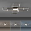 Paul Neuhaus Q-ASMIN Ceiling Light LED black, 2-light sources, Remote control