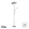 Paul Neuhaus PURE-MUTIL UpLighter LED brushed steel, 2-light sources