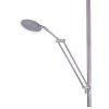 Paul Neuhaus PURE-MUTIL UpLighter LED brushed steel, 2-light sources