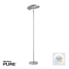 Paul Neuhaus PURE-MUTIL UpLighter LED brushed steel, 2-light sources