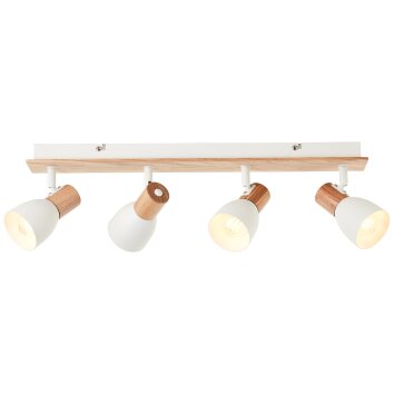 Brilliant Daintree Ceiling Light Ecru, white, 4-light sources