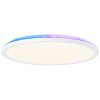 Brilliant Saltery Ceiling Light LED white, 1-light source, Remote control, Colour changer