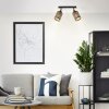 Brilliant Cheval Ceiling Light black, 2-light sources