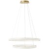 Brilliant Calvi Pendant Light LED gold, 1-light source, Remote control