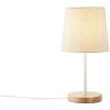 Brilliant Lunde Table lamp Ecru, white, 1-light source