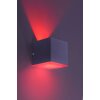 Paul Neuhaus Q-AMIN Wall Light LED anthracite, 1-light source, Remote control, Colour changer