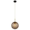 Globo FITZ Pendant Light black, 1-light source