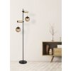 Globo FITZ Floor Lamp black, 2-light sources