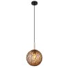 Globo MAXI Pendant Light Ecru, black, 1-light source