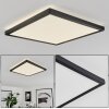 Folgares Ceiling Light LED black, 1-light source