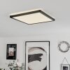 Folgares Ceiling Light LED black, 1-light source