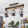 Pedreles Ceiling Light Ecru, black, 3-light sources