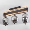 Pedreles Ceiling Light Ecru, black, 3-light sources