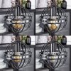 Freguesia Pendant Light black, 3-light sources