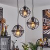 Freguesia Pendant Light black, 3-light sources