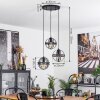 Freguesia Pendant Light black, 3-light sources