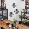 Freguesia Pendant Light black, 3-light sources