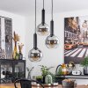 Pascal Pendant Light black, 3-light sources