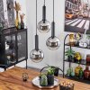 Pascal Pendant Light black, 3-light sources