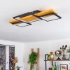 Pompu Ceiling Light LED Ecru, black, 1-light source