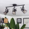 Trajouca Ceiling Light black, 3-light sources