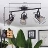 Trajouca Ceiling Light black, 3-light sources