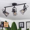 Trajouca Ceiling Light black, 3-light sources