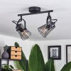 Trajouca Ceiling Light black, 2-light sources