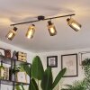 Azinhalinho Ceiling Light chrome, black, 4-light sources