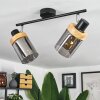 Azinhalinho Ceiling Light chrome, black, 2-light sources