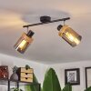 Azinhalinho Ceiling Light chrome, black, 2-light sources