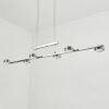 Fernandaires Pendant Light LED matt nickel, 12-light sources