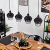Benagil Pendant Light black, 4-light sources