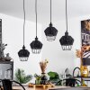 Benagil Pendant Light black, 4-light sources