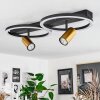 Reboleiro Ceiling Light LED black, 3-light sources