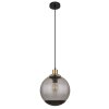 Globo POTTER Pendant Light brass, black, 1-light source
