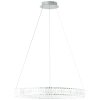 Brilliant Queen Pendant Light LED silver, 1-light source, Remote control