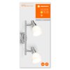 LEDVANCE SPOT Ceiling Light silver, 2-light sources