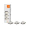 LEDVANCE Spot recessed light stainless steel, 3-light sources