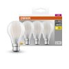 OSRAM CLASSIC A Set of 3 LED B22d 6.5 Watt 2700 Kelvin 806 Lumen