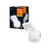 LEDVANCE Battery Outdoor Wall Light white, 1-light source, Motion sensor