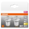 OSRAM LED STAR Set of 2 GU10 2.6 Watt 2700 Kelvin 230 Lumen