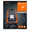 LEDVANCE WORKLIGHTS garden spotlight grey, orange, 1-light source