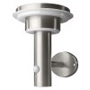 LEDVANCE ENDURA® Solar lights stainless steel, 1-light source, Motion sensor