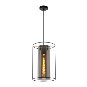 Lucide DOUNIA Pendant light black, 1-light source
